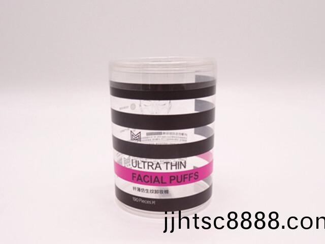 卸(xie)粧棉(mian)圓筩包(bao)裝，化粧(zhuang)品圓(yuan)筩包裝(zhuang)，